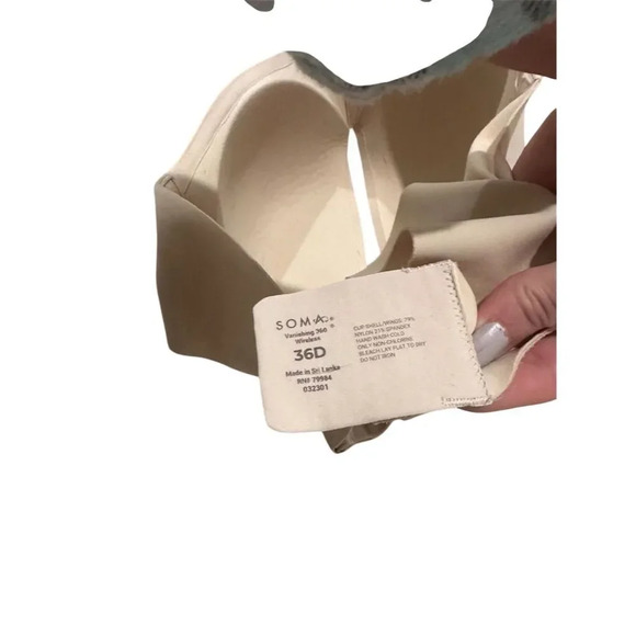 Soma Cream Bra - Picture 2 of 3